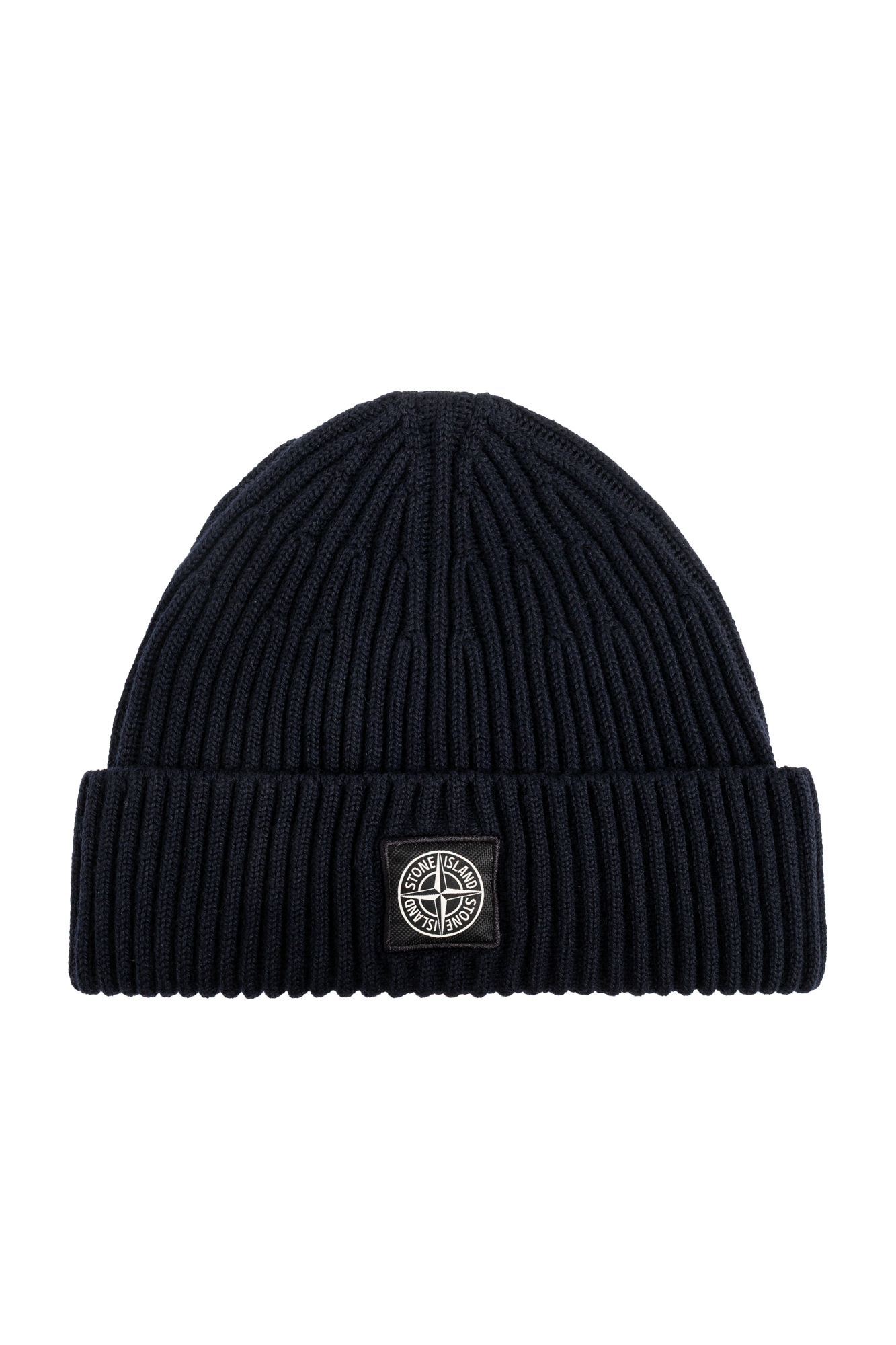 Navy blue Cap with logo patch Stone Island - Vitkac AS